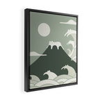 Cat Landscape 108 Framed Canvas Print Gallery Image 2