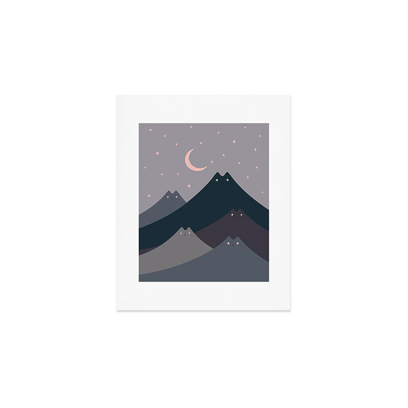 Cat Landscape 116: Starry starry eyes Art Print Gallery Image 1