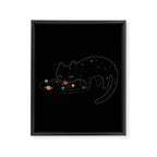 Cat Landscape 117: Catstronomy Framed Canvas Print Gallery Image 8