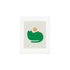 Cat Landscape 118A: Purrfect Campsite A Art Print Gallery Image 1