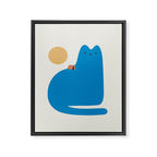 Cat Landscape 118B: Purrfect Campsite B Framed Canvas Print Gallery Image 8