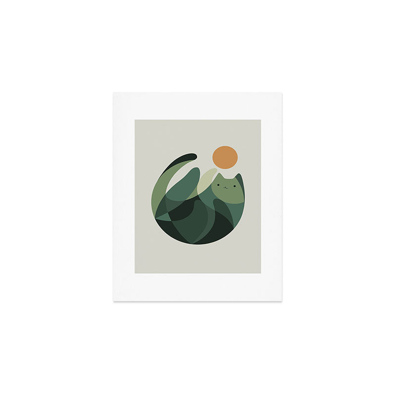 Cat Landscape 121 Art Print Gallery Image 1