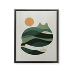 Cat Landscape 122 Framed Canvas Print Gallery Image 8