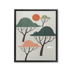 Cat Landscape 128 Framed Canvas Print Gallery Image 6
