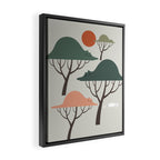 Cat Landscape 128 Framed Canvas Print Gallery Image 2