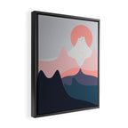 Cat Landscape 129 Framed Canvas Print Gallery Image 2