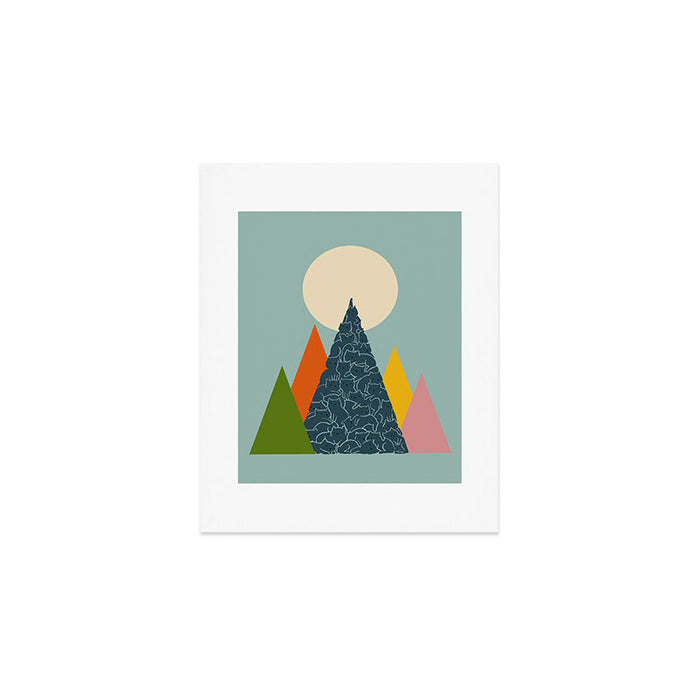 Cat Landscape 13 Art Print Gallery Image 1