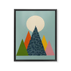Cat Landscape 13 Framed Canvas Print Gallery Image 6