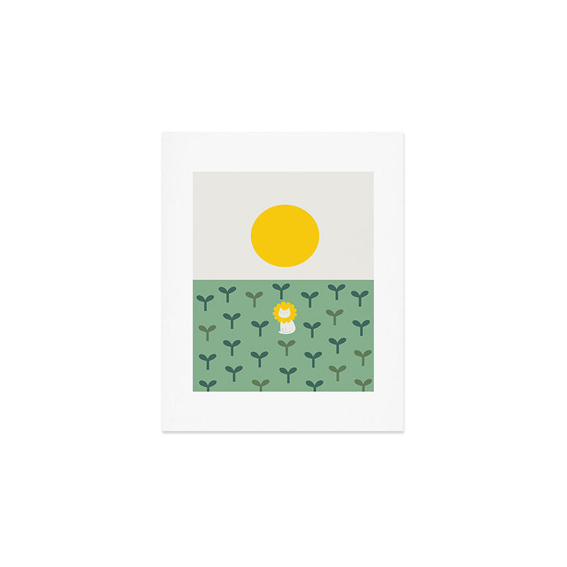 Cat Landscape 139: Someday Art Print Gallery Image 1
