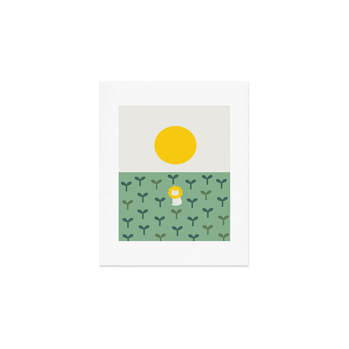 Cat Landscape 139: Someday Art Print Gallery Image 1