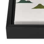 Cat Landscape 140: Meowtain range Framed Canvas Print Gallery Image 3