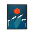 Cat Landscape 15 Framed Canvas Print Gallery Image 6