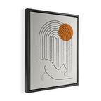 Cat Landscape 152 Framed Canvas Print Gallery Image 2