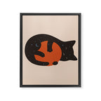 Cat Landscape 156 Framed Canvas Print Gallery Image 8