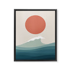 Cat Landscape 157 Framed Canvas Print Gallery Image 8