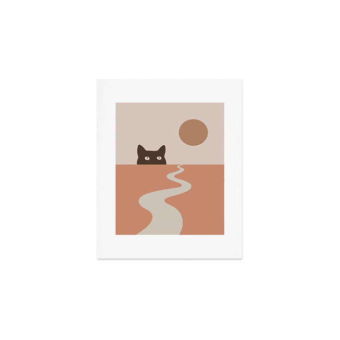 Cat Landscape 16 Art Print Gallery Image 1