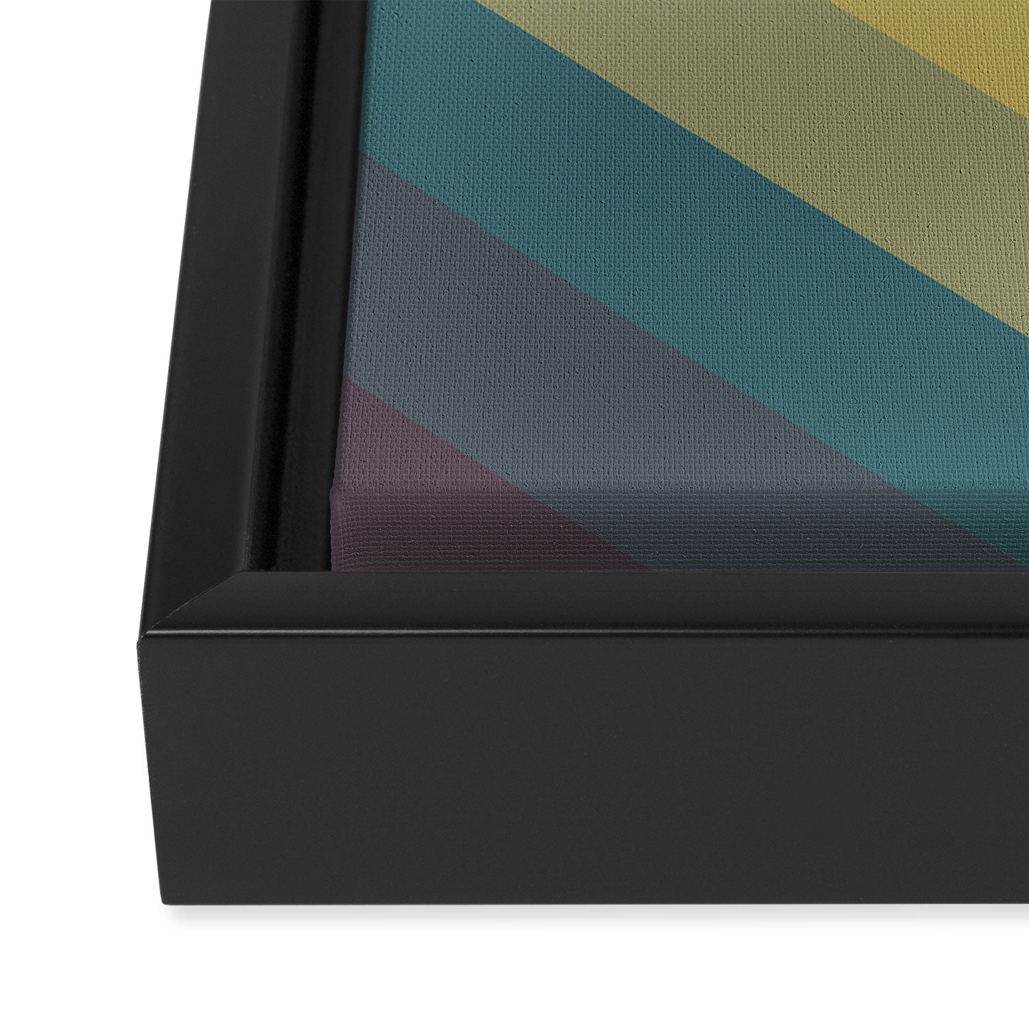 Cat Landscape 165 Framed Canvas Print Gallery Image 3