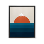 Cat Landscape 169 Framed Canvas Print Gallery Image 8