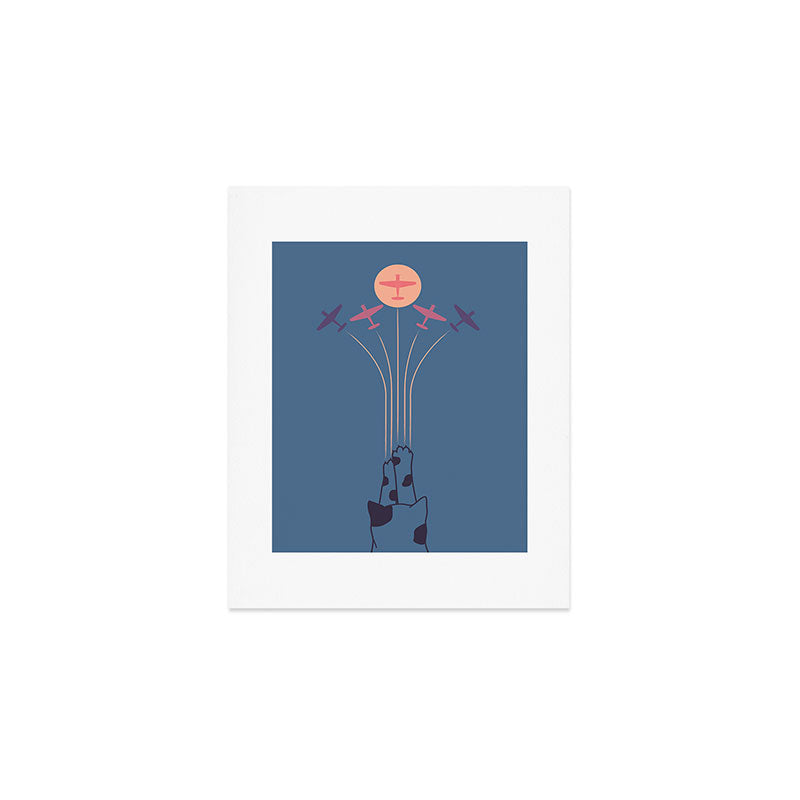Cat Landscape 19 Art Print Gallery Image 1