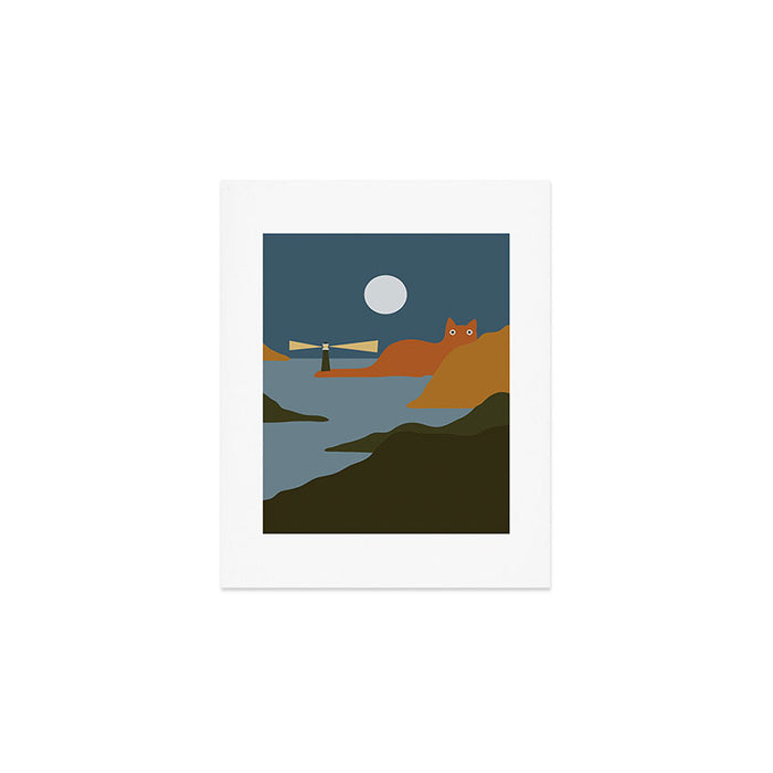 Cat Landscape 20 Art Print Gallery Image 1