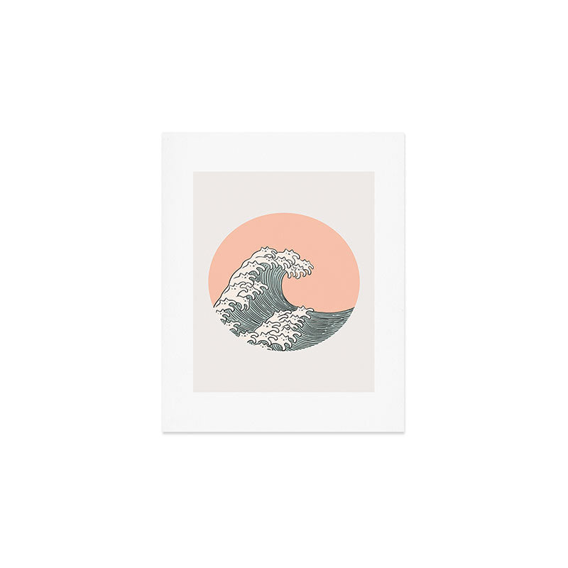 Cat Landscape 201: The Cat Wave Art Print Gallery Image 1