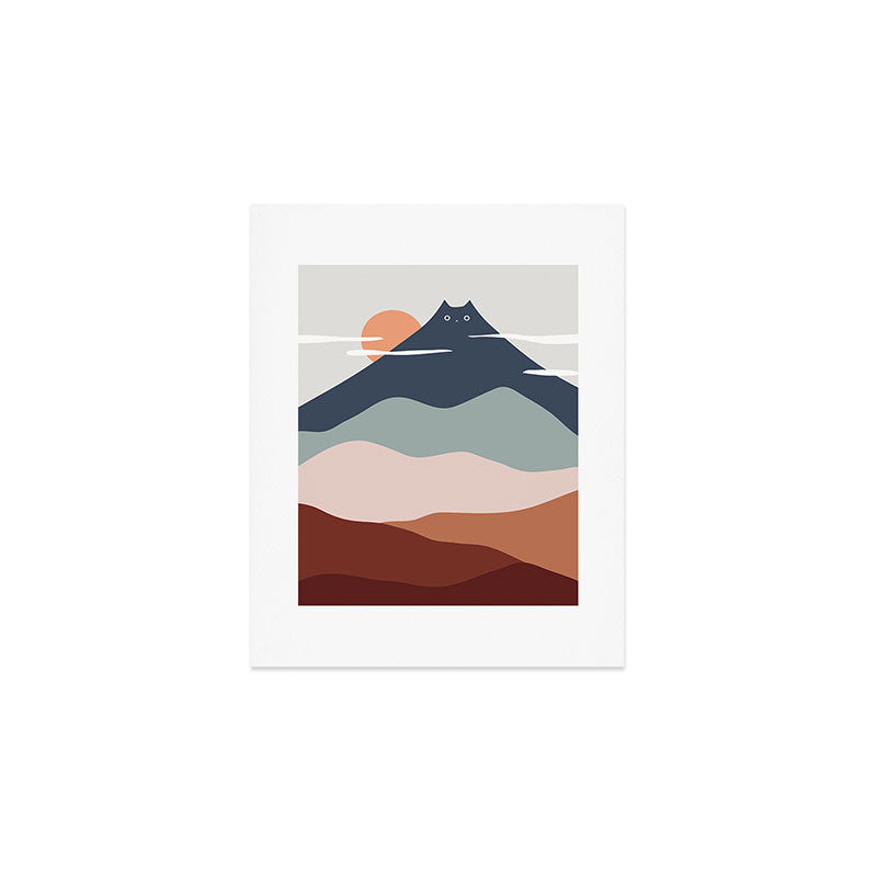 Cat Landscape 21 Art Print Gallery Image 1