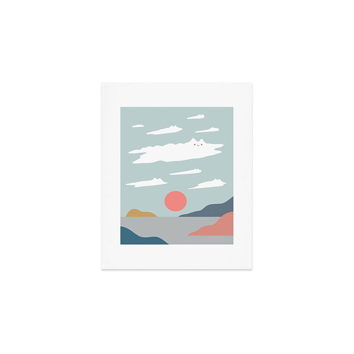 Cat Landscape 23 Art Print Gallery Image 1