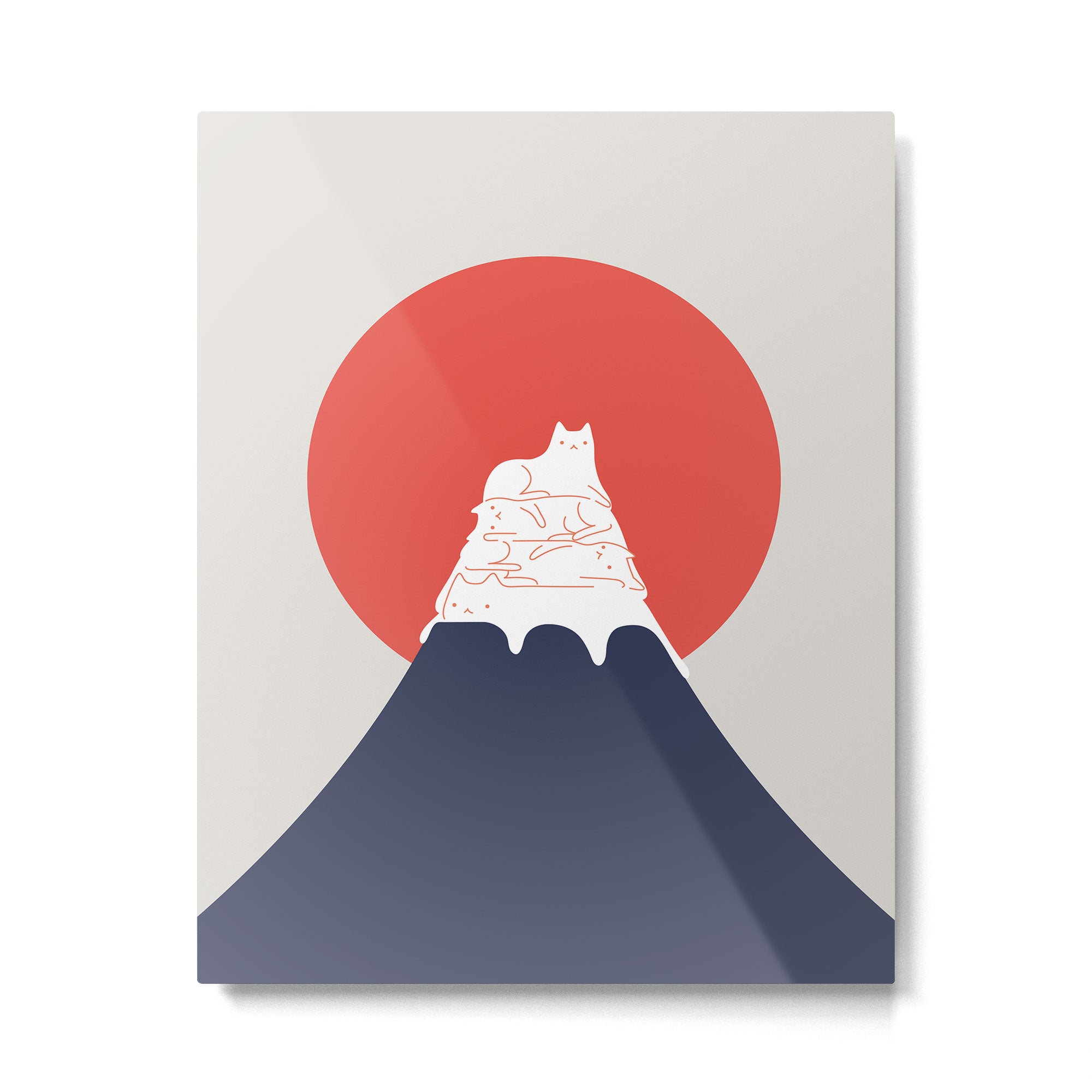 Cat Landscape 30 Metal Print Gallery Image 6