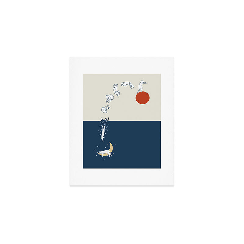 Cat Landscape 37 Art Print Gallery Image 1