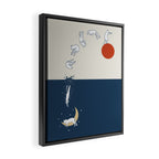 Cat Landscape 37 Framed Canvas Print Gallery Image 2