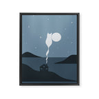 Cat Landscape 45 Framed Canvas Print Gallery Image 6