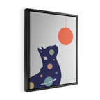 Cat Landscape 49 Framed Canvas Print Gallery Image 2