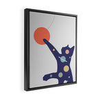 Cat Landscape 50 Framed Canvas Print Gallery Image 2