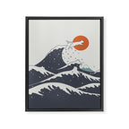 Cat Landscape 55C Framed Canvas Print Gallery Image 6