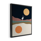 Cat Landscape 56 Framed Canvas Print Gallery Image 2