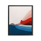 Cat Landscape 6: First Dawn Framed Canvas Print Gallery Image 6