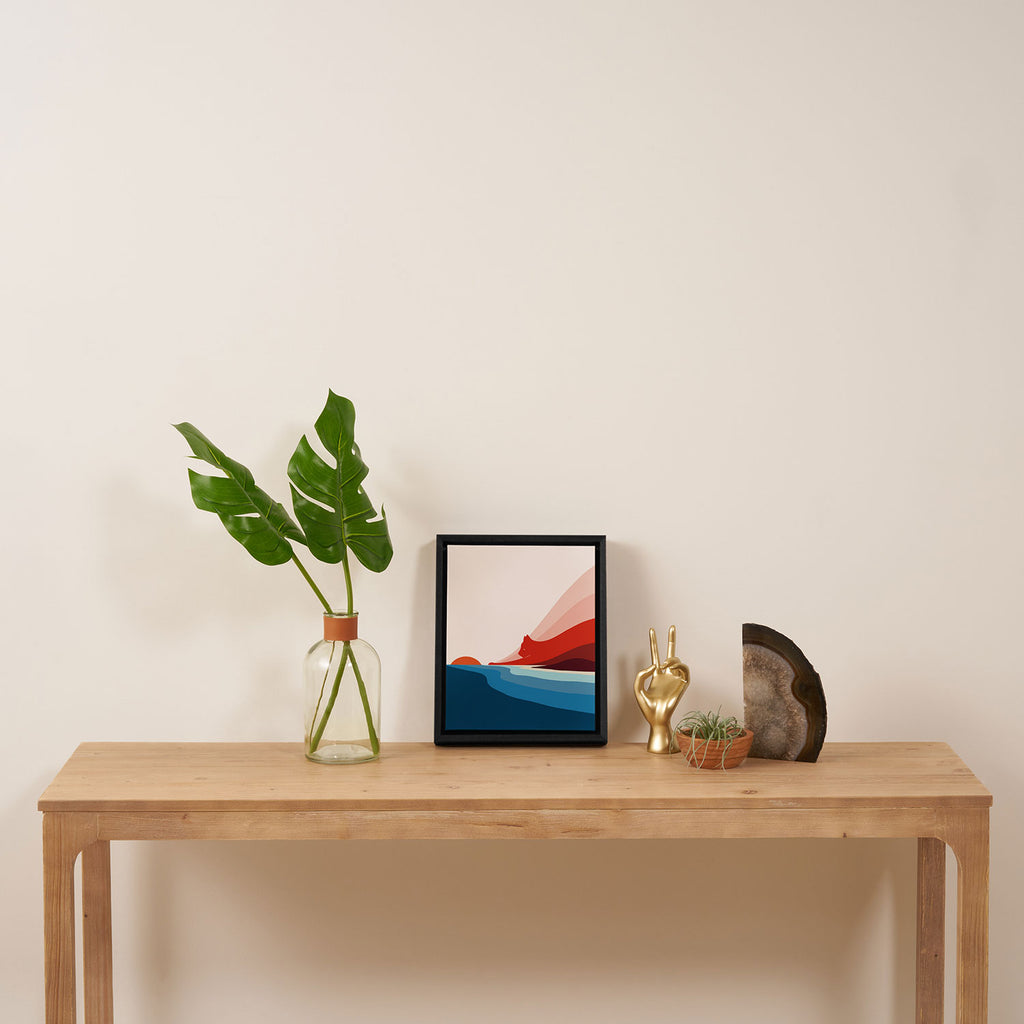 Cat Landscape 6: First Dawn Framed Canvas Print Gallery Image 4