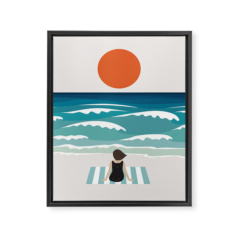 Cat Landscape 62 Framed Canvas Print Gallery Image 8