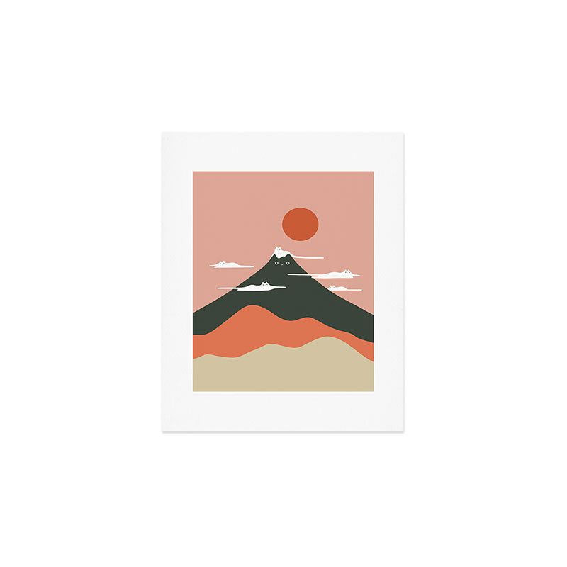Cat Landscape 72 Art Print Gallery Image 1