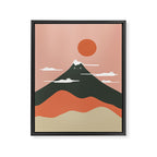 Cat Landscape 72 Framed Canvas Print Gallery Image 6