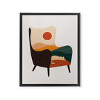 Cat Landscape 75 Framed Canvas Print Gallery Image 6