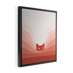 Cat Landscape 78 Framed Canvas Print Gallery Image 2
