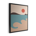 Cat Landscape 79 Framed Canvas Print Gallery Image 2