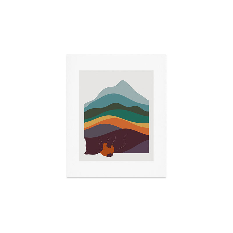 Cat Landscape 8 Art Print Gallery Image 1