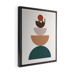 Cat Landscape 82 Framed Canvas Print Gallery Image 2