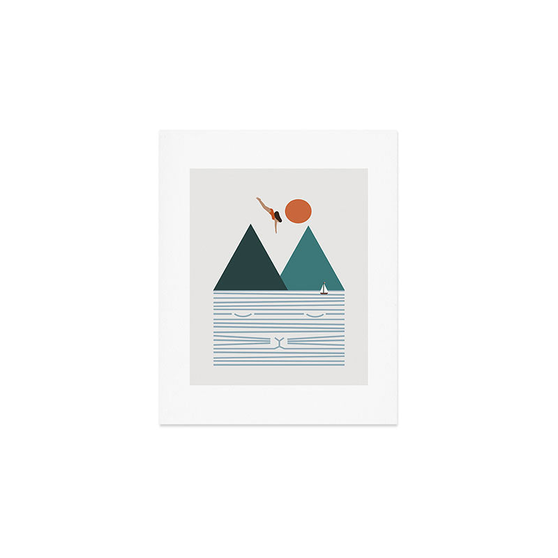 Cat Landscape 83 Art Print Gallery Image 1