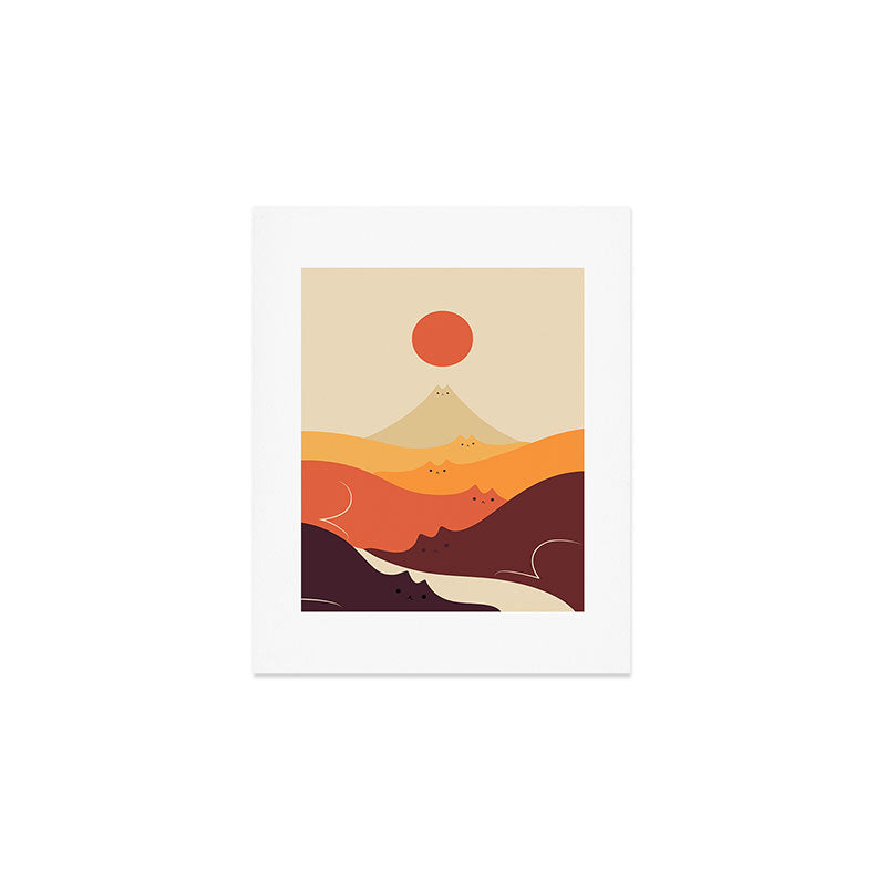 Cat Landscape 87 Art Print Gallery Image 1