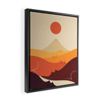 Cat Landscape 87 Framed Canvas Print Gallery Image 2