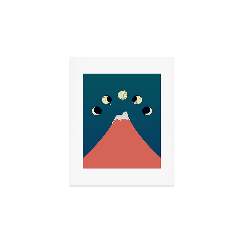 Cat Landscape 88 Art Print Gallery Image 1