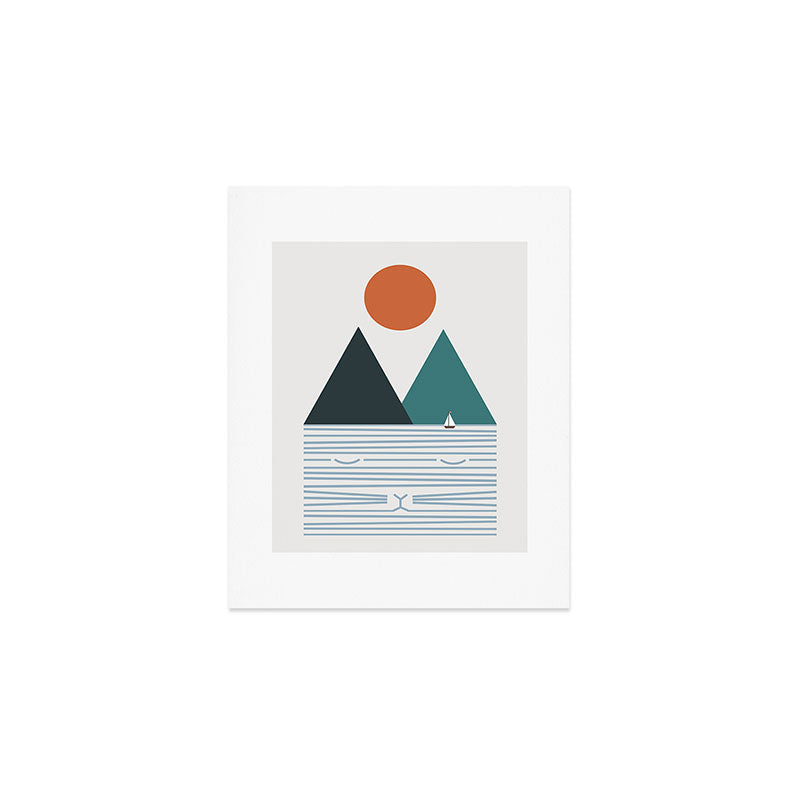 Cat Landscape 9 Art Print Gallery Image 1